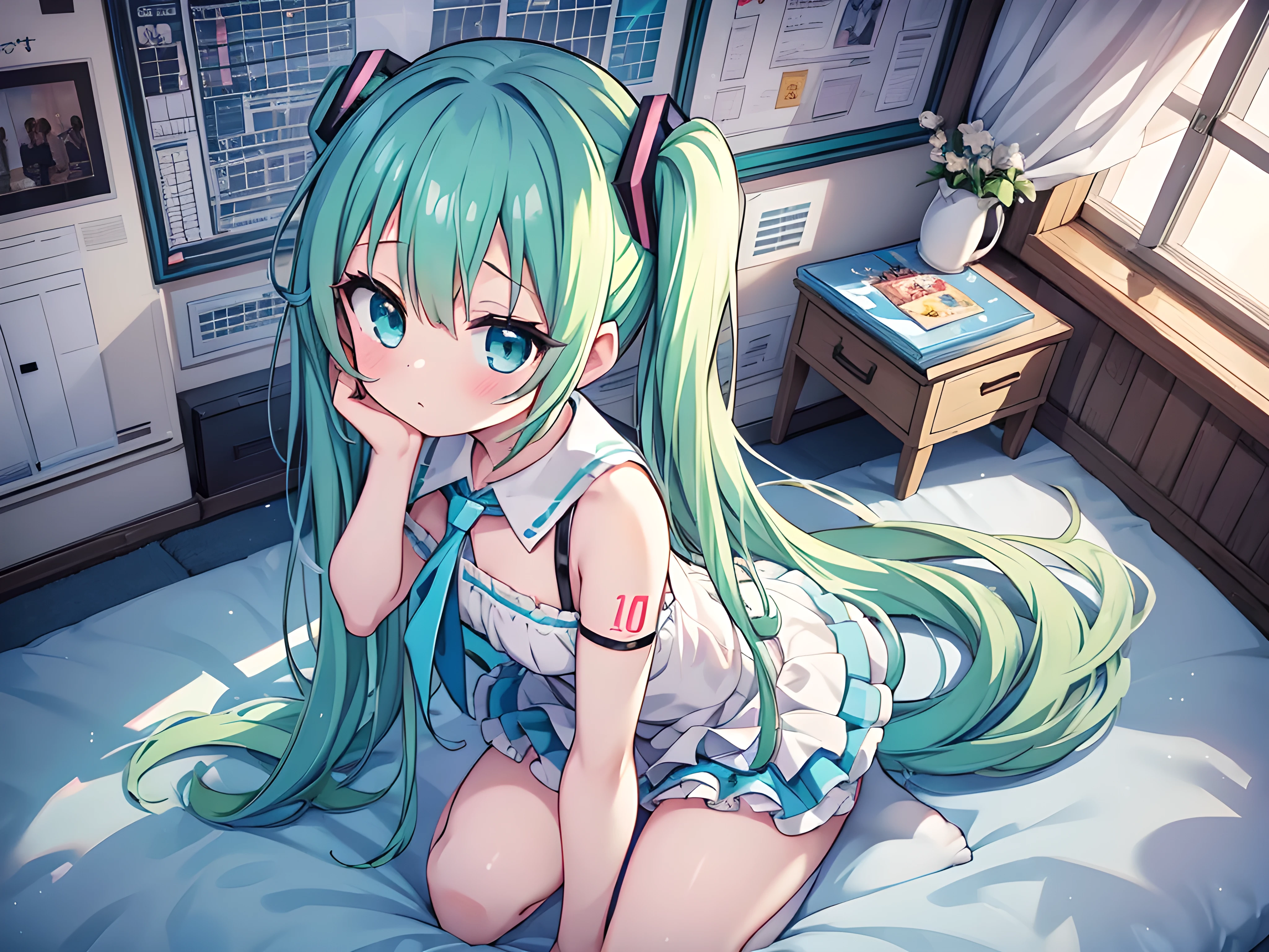 (best quality),(masterpiece),(ultra detailed),(((((perfect nakano miku 9, musaigen no phantom world official style 3))))), BREAK,(((((16K absurdres 6))))), (((((best quality cel anime style 6))))), (((((extremely detailed super beautiful image 6))))), (masterwork 6, the secrets of drawing 6, professional graphics 6), (in kyoto animation style, digital art 6), (((((perfect anatomy 6, best lighting))))), BREAK, (((((cutest girl 9))))), (NSFW 9, moe panties 6, kawaii and sexy 9), (baby face, best angle), ((realistic eroge 3DCG 9))