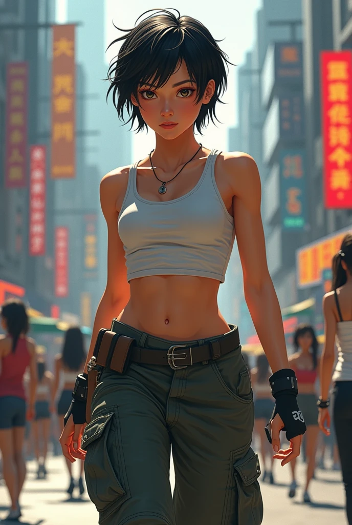 (quality)), ((masterpiece)), Recommended results、Puffy nipples、(see through:1.5)、straighten your back、abdominal muscles、huge bust、angle to floor:1.2、low camera angle、Hair loss on crotch,Hatsune Miku,(masterpiece、top quality、highest resolution、clearly_image、detailed details,(full body picture、an 18 year old girl、japanese face、a small face、Knotted high ponytail、(hidden little:1.3)、dark blue hair girl、sparkling blue eyes、tight clothes、Clothes that cover the whole body、glossy clothes、leggings、Clothes that hide skin、extremely delicate and beautiful、detailed skin、slim、Exoskeleton、Lovely、gentle smile、Soft look、heroine、headphones on head、boots、Gloves come to elbow length、Shoot at eye level、face straight ahead、