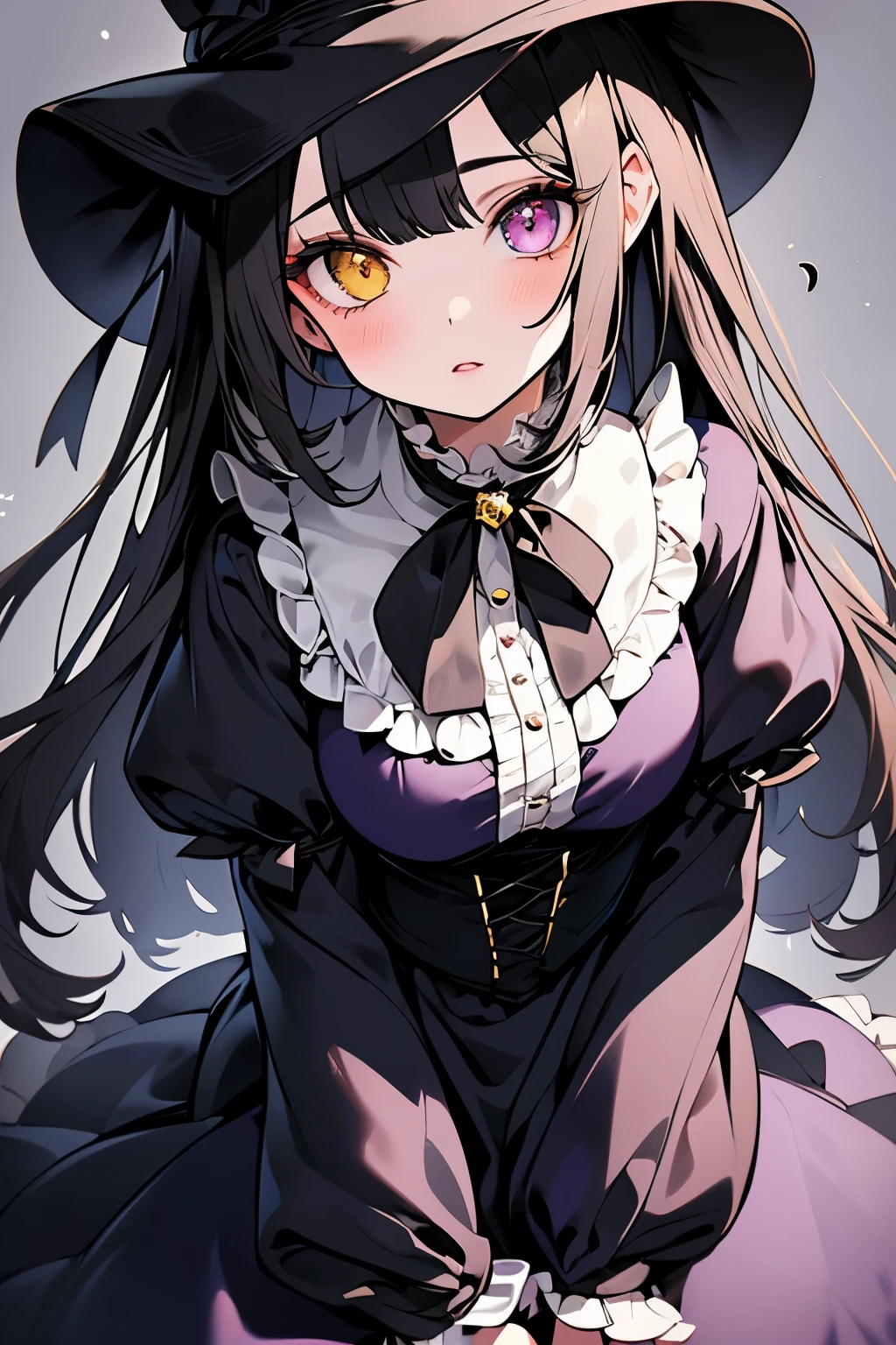 <lora:PONY_character_kuonji_alice-000011:1>,kuonji_alice, 1girl, solo, hat, gloves, capelet, fur_trim, black_gloves, fur_hat, dress, black_dress, looking_at_viewer, fur-trimmed_capelet, score_9, score_8_up, score_7_up, score_6_up, score_5_up, score_4_up