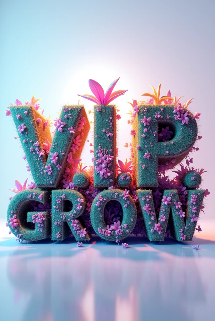 V.i.p. Grow text animation