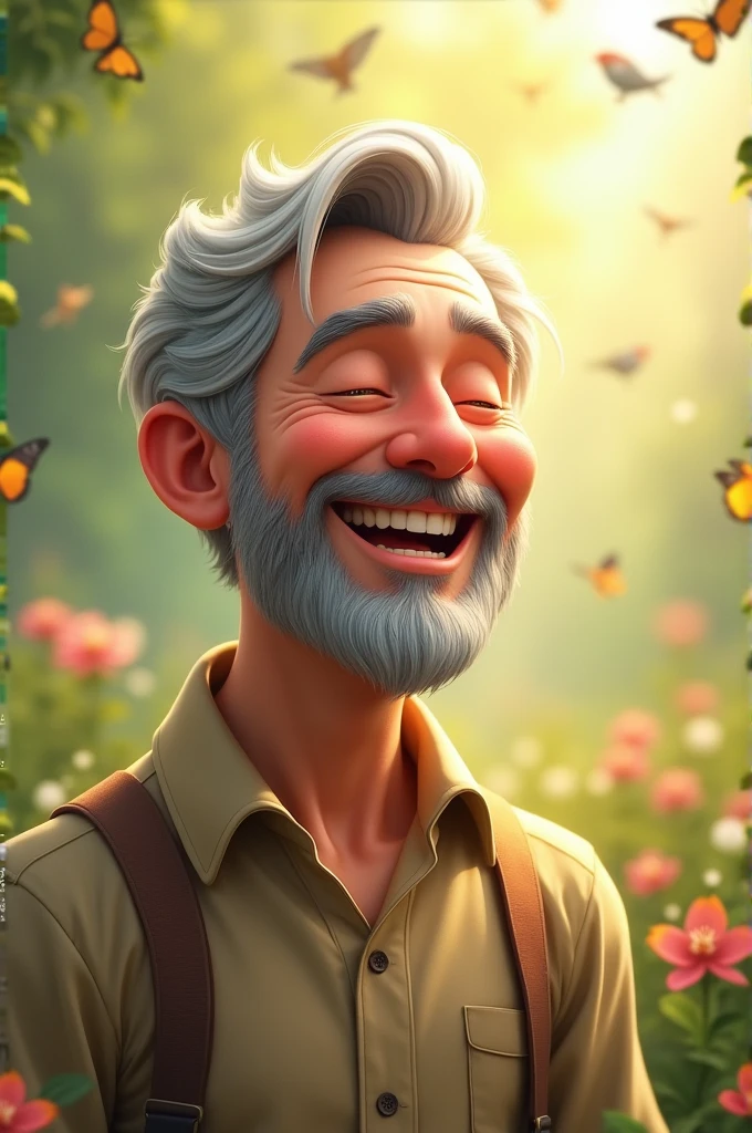 The happiest man in the world 