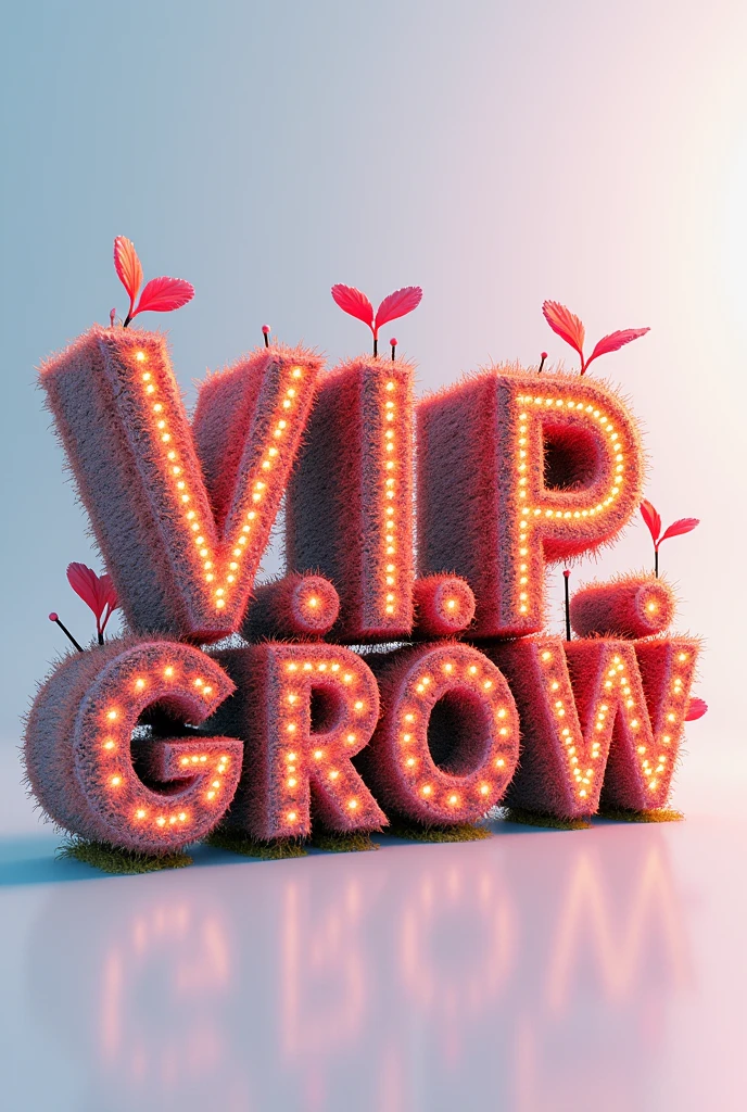 V.i.p. Grow text animation