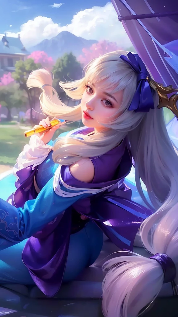 (8k, RAW photo, photorealistic:1.25) ,( lipgloss, eyelashes, gloss-face, glossy skin, best quality, ultra highres, depth of field, chromatic aberration, caustics, Broad lighting, natural shading,Kpop idol) looking at viewer with a serene and goddess-like happiness,huge boobs