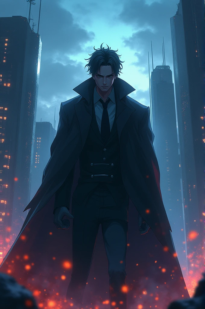 high qualiy, 8k Ultra HD. Fourth man anime 