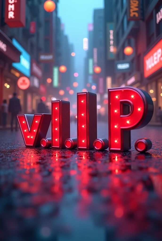 V.i.p. Grow text animation youtube baground
