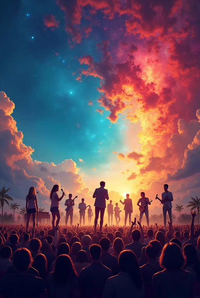 The music world is full of musicians from various music genres singing and playing music.