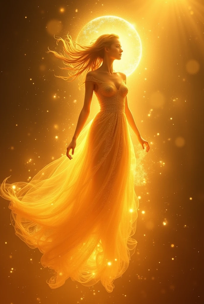 Generates the name LEIRY ESSENCES of golden gold color in realism