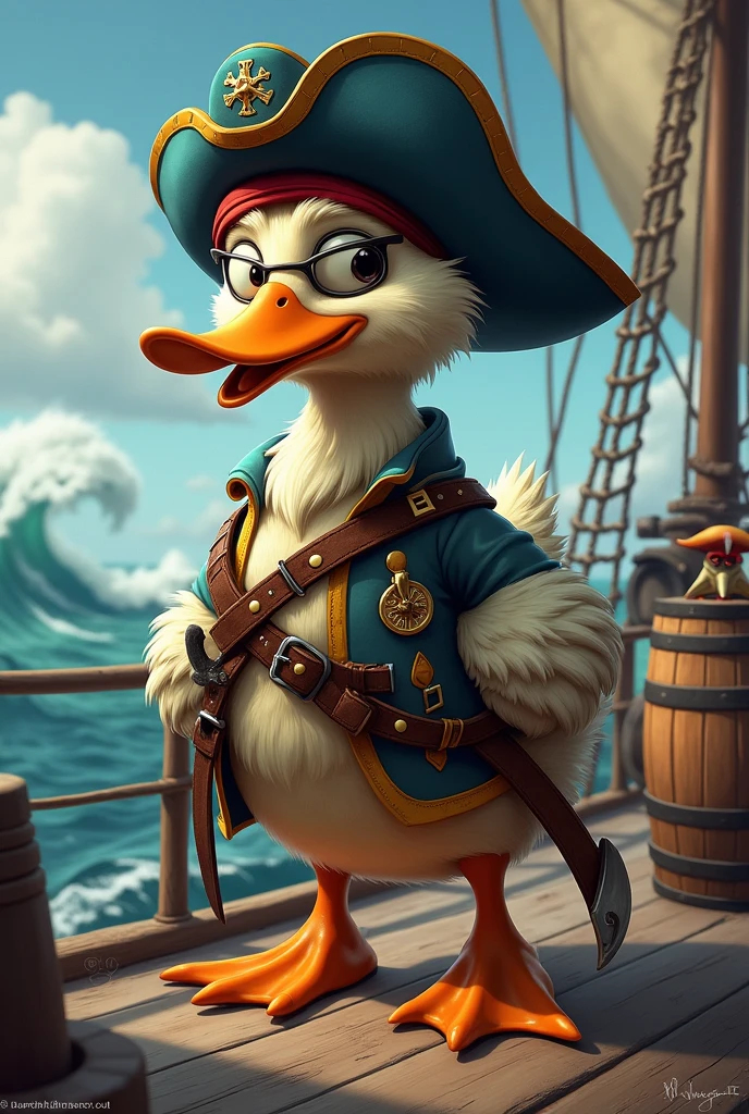Pirate duck