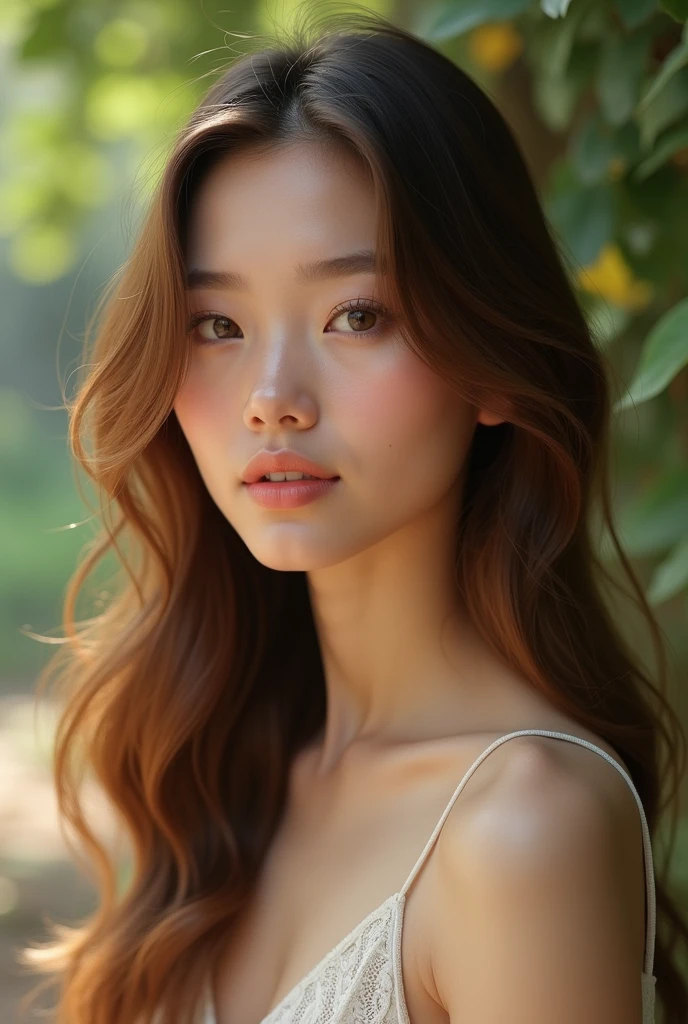 Une belle femme de 20 ans type caucasien