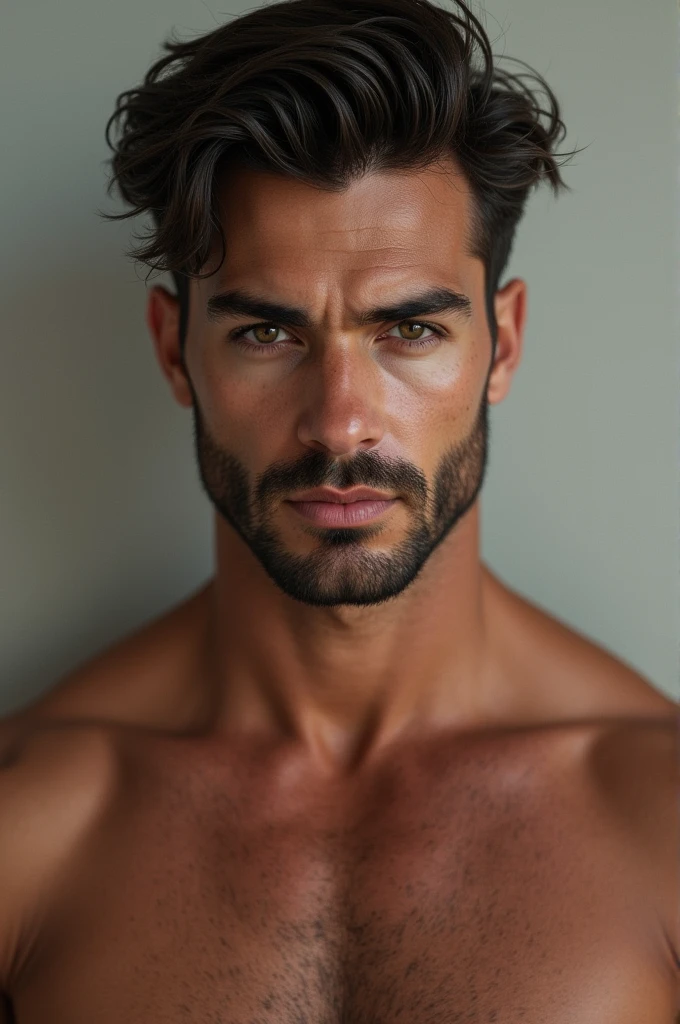 A very handsome and realistic masculine man
