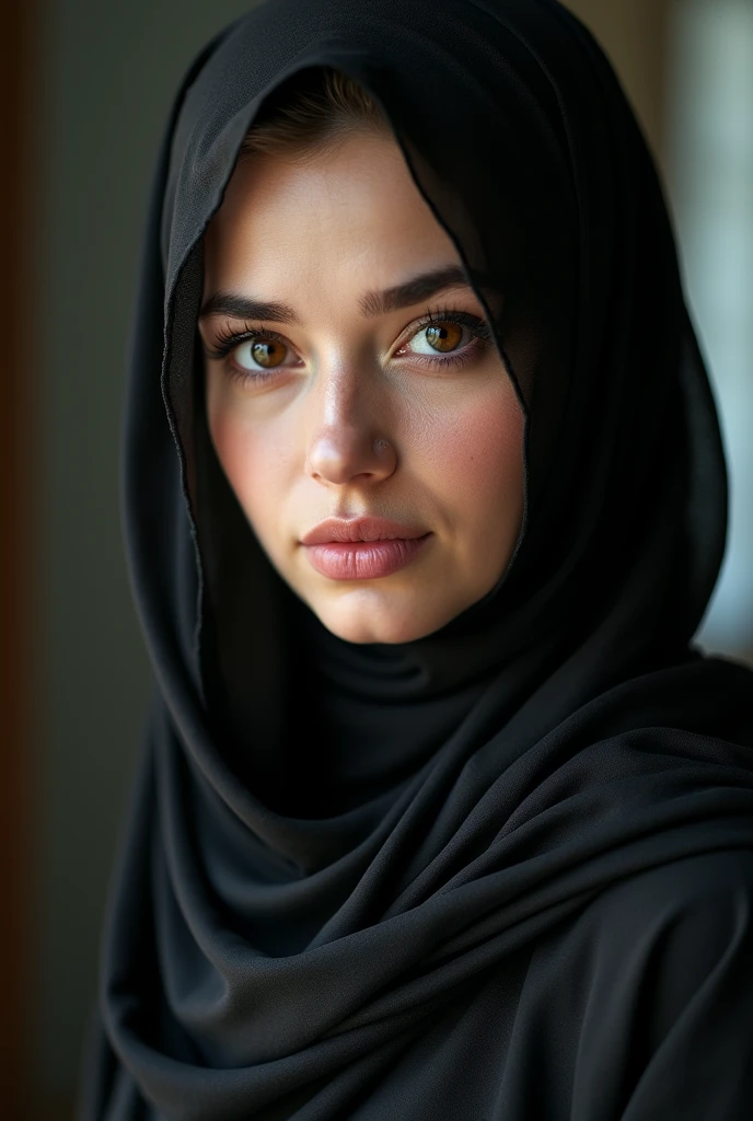 a hijab-wearing woman Russia malay, beautiful detailed eyes, beautiful detailed lips, extremely detailed face and skin.nude bodyopen bra.(( Nude full body. Black nipple. Big nipples)). Dark nipple. , Doggystyle fuck. Undress. Reverse fuck.long eyelashes, ornate hijab, serene expression, natural lighting, color tones, cinematic composition, highly detailed, hyper realistic, masterpiece, 8k, photorealistic. Squeeze . Nude body.