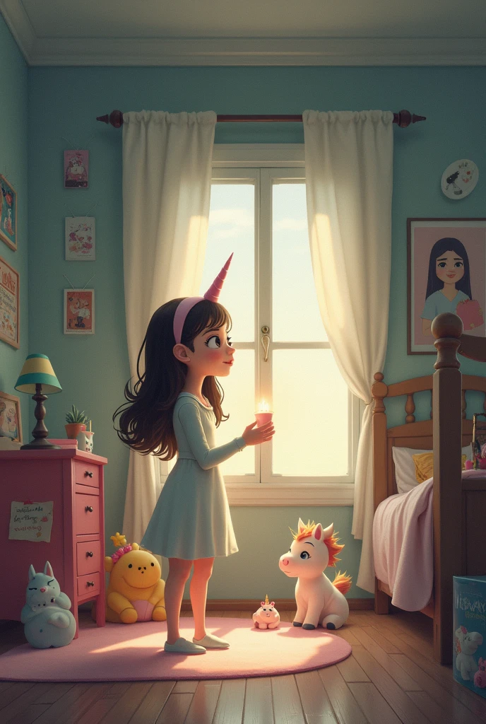 Once upon a time there was a woman who loved unicorns. She talked about them all the time and even watched TV shows about unicorns.. But her parents didn&#39;t believe unicorns existed..

