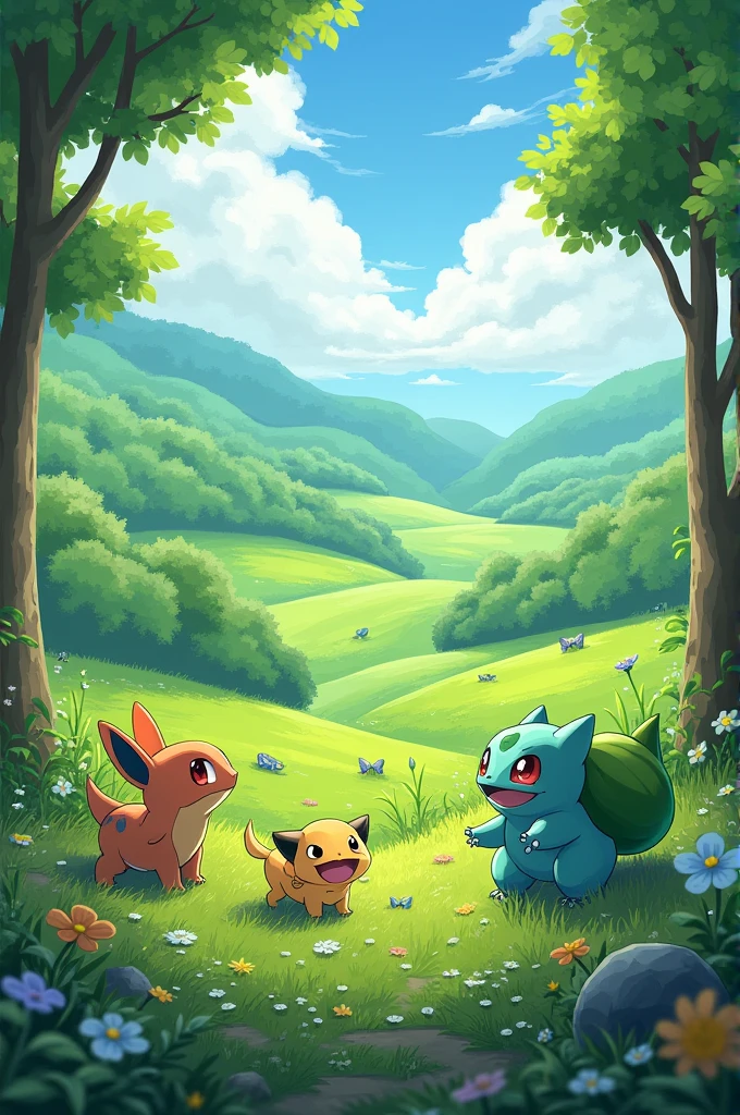 Pokemon grass