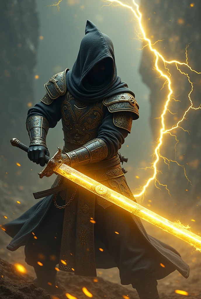 Yellow Lightning Swordsman