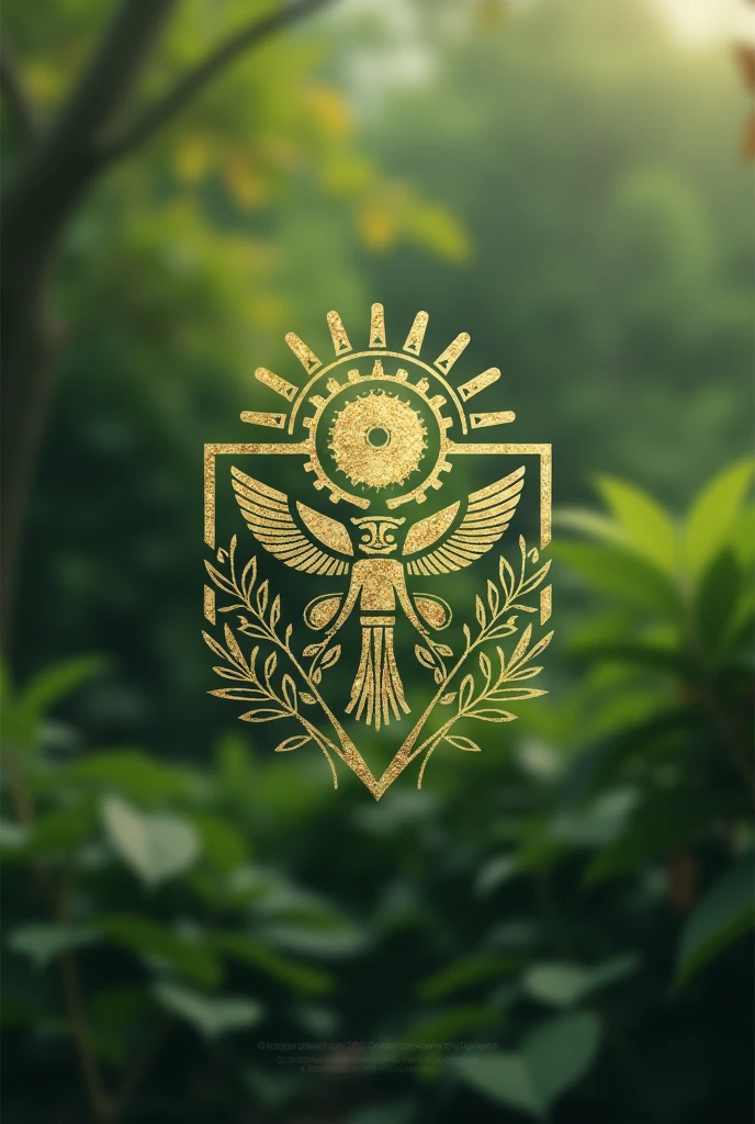 Inca name eco-friendly logo
