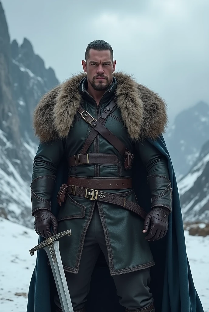 John Cena in Game Of Thrones style clothes 