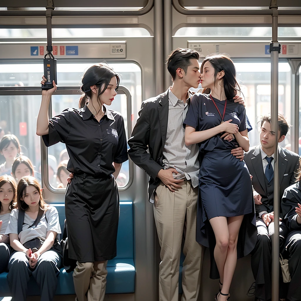 
(Crazy behavior: 1.5), 1 person, (Full Body Shot), 1 person, (((Woman Molestered))), (so beautiful), (Beautiful Face: 1.5), (((The woman has her hands tied behind her back))), is crying, (Student uniform: 1.2), (In a crowded train: 1.5), The man forcefully kisses her, (A man takes off his girlfriend&#39;s skirt: 1.5), (The man hugs her chest: 1.5), (At S.F.W.: 1.1), (((Pussy visible through shirt))), (Moans of pain: 1.3), (Ecstasy: 1.5),

