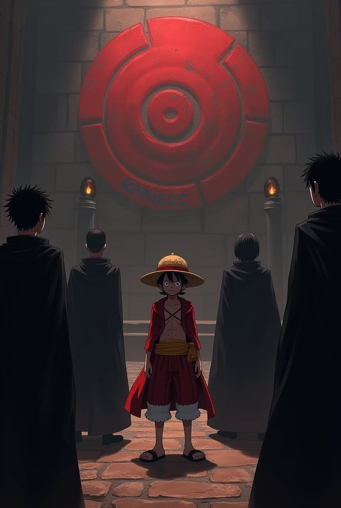 Luffy demoted from Akatsuki 
