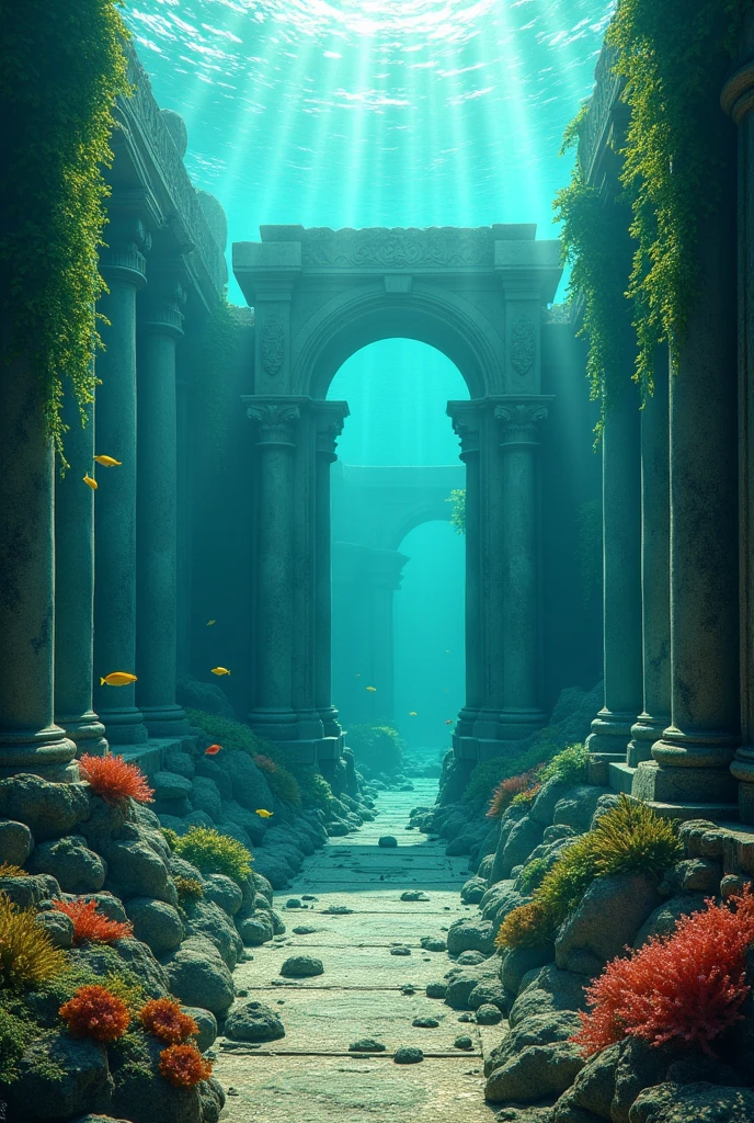 Atantida generates a very real underwater image of the seabed thanks to