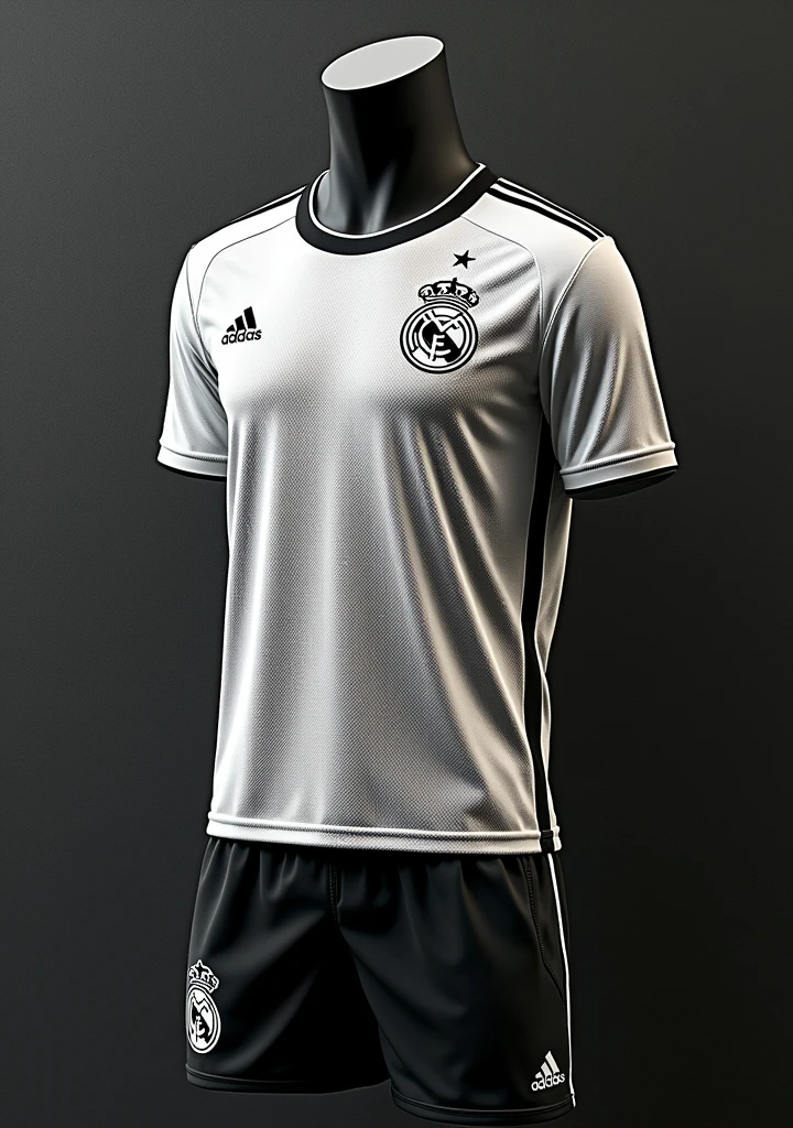 Make a soccer shorts based on the shirt in the picture