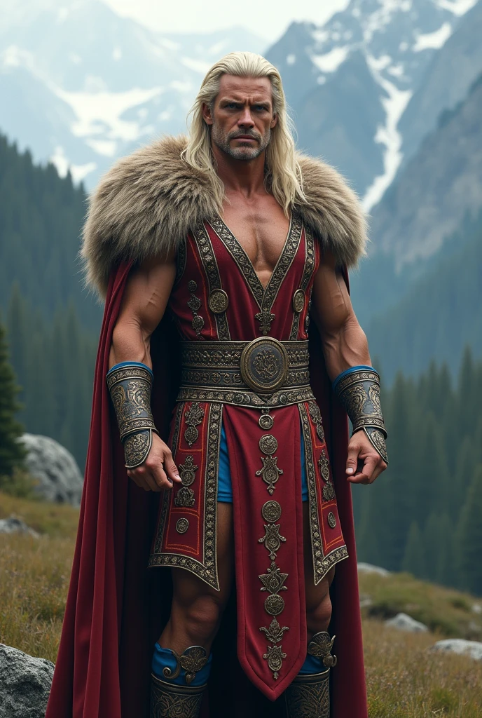 Jovem Rick Flair estilo Game Of Thrones