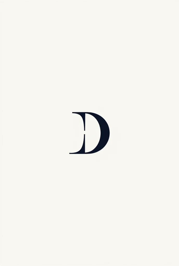 Modern logo for menswear brand Dynamus Essence featuring a discreet coat hanger-shaped D