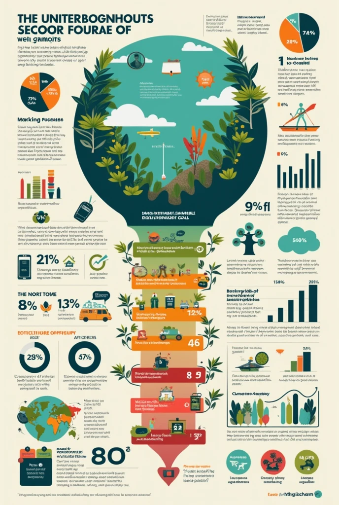 Generate an Infographics poster image and deliver information with visuals primarily art and graphics-with few words of one of sustainable development goals. And It speaks visually to your audience, showing them what you are trying to communicate. Please Design the poster including the headline, subhead, facts, and lastly emoji for the sustainable development goals. IN ENGLISH PLEASE