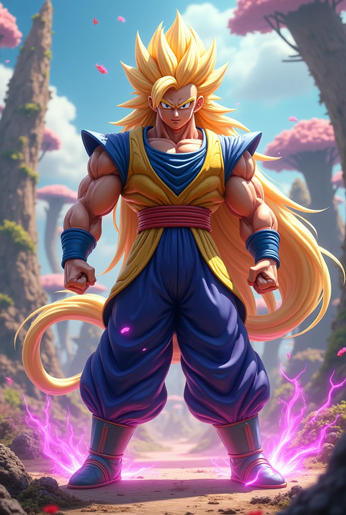 Vegito with Rapunzel