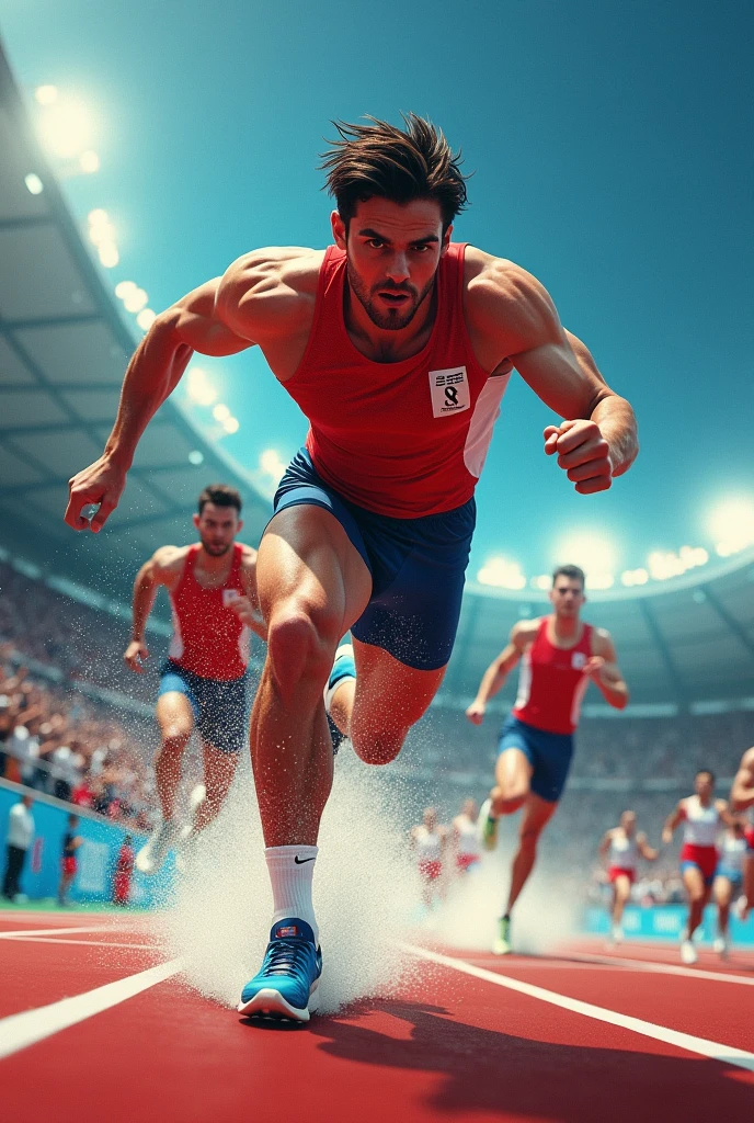 Olympics athletic images