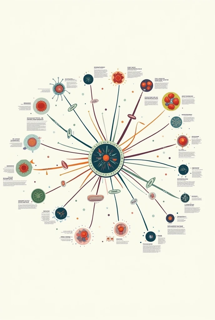 mind map about organelles and their functions