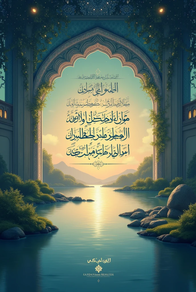 I want a walpaper quoted by the hadit
'إني أسألك الهدى والتقى والعفاف والغنى'
In beautiful background