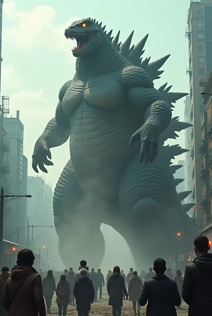 Godzilla having diarrhea