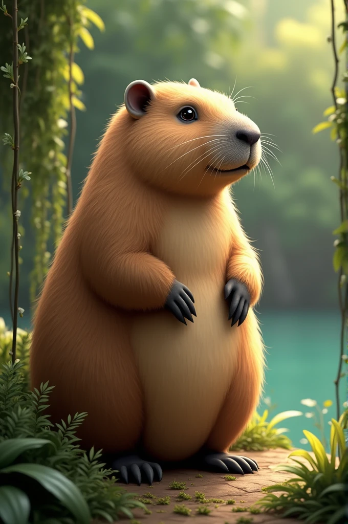 Capybara elegante