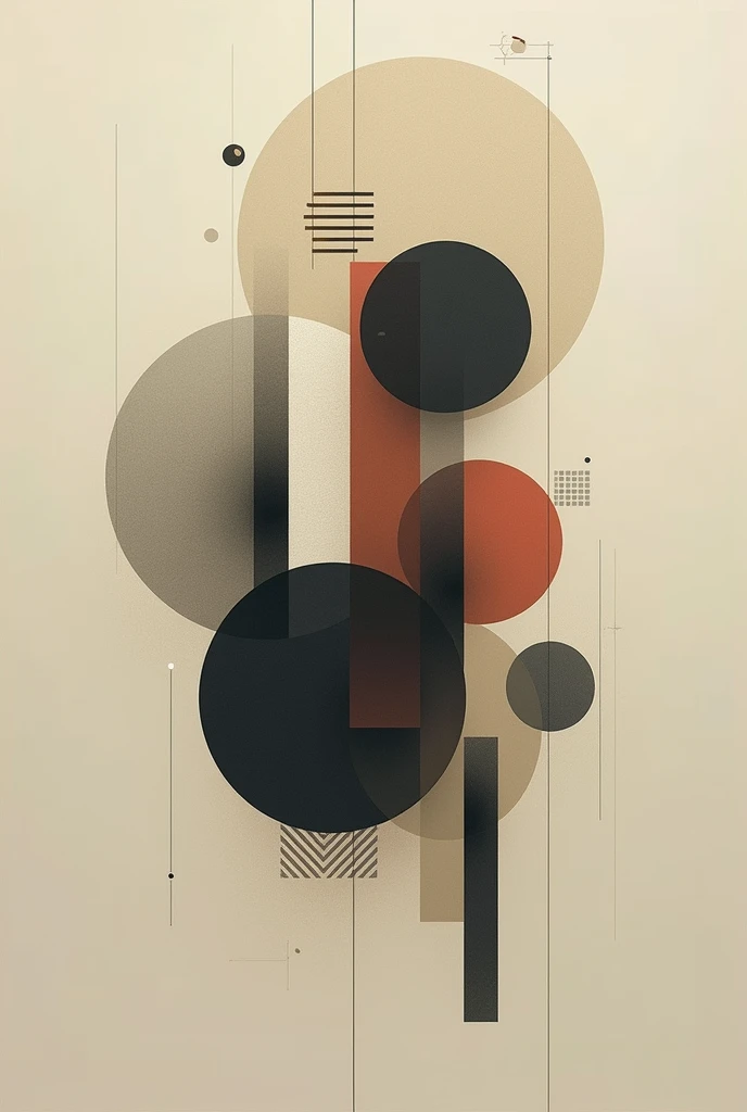 geometric composition on the theme of fuzzy boundaries