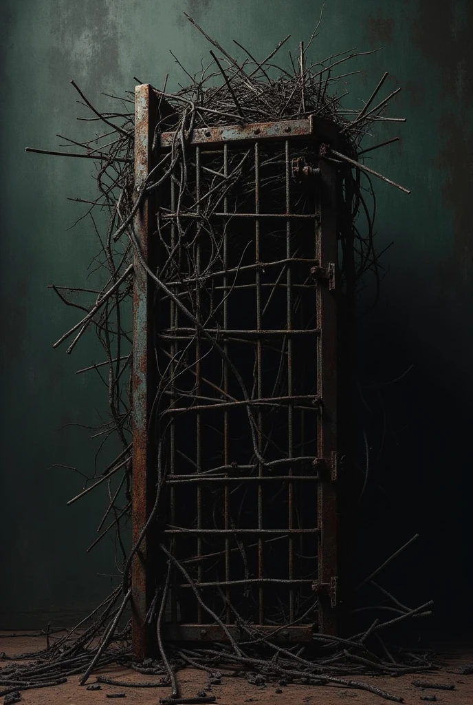 chaotic composition of a cage