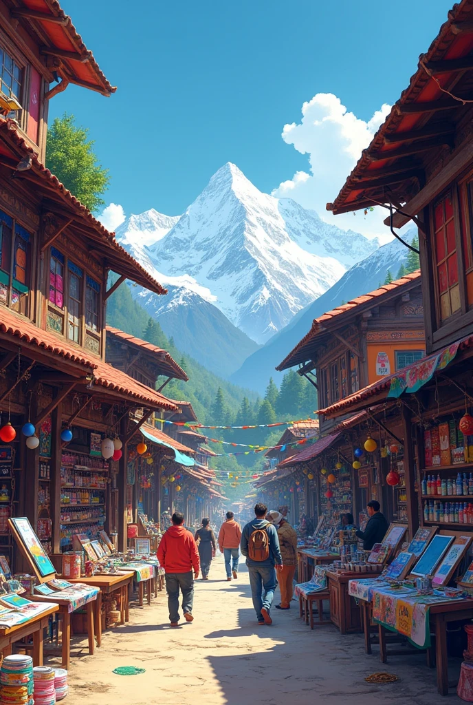 Art Mart Nepal(mountain() type background 
Art and stationery supplier