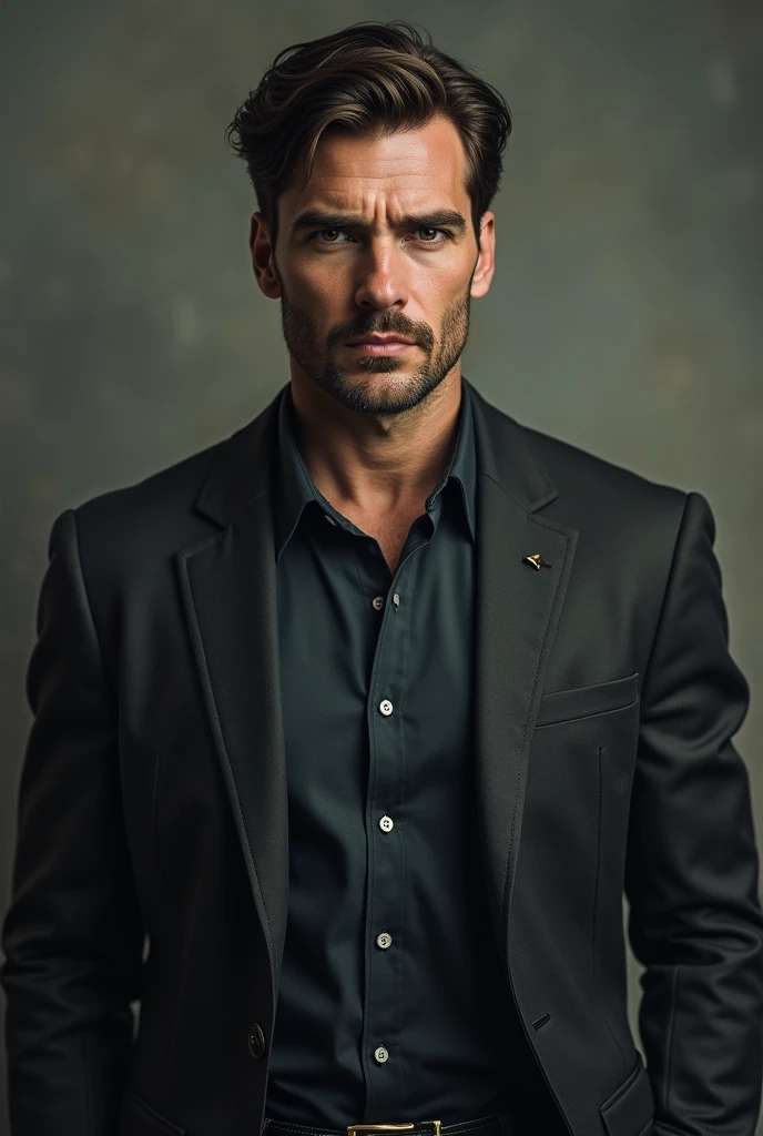 Hey bro I am goin to opena yt channel based on masculinity I want a picture of a man with full of masculinity get the inspiration from cilin Murphy from peaky Blinder I don't want 100% like him