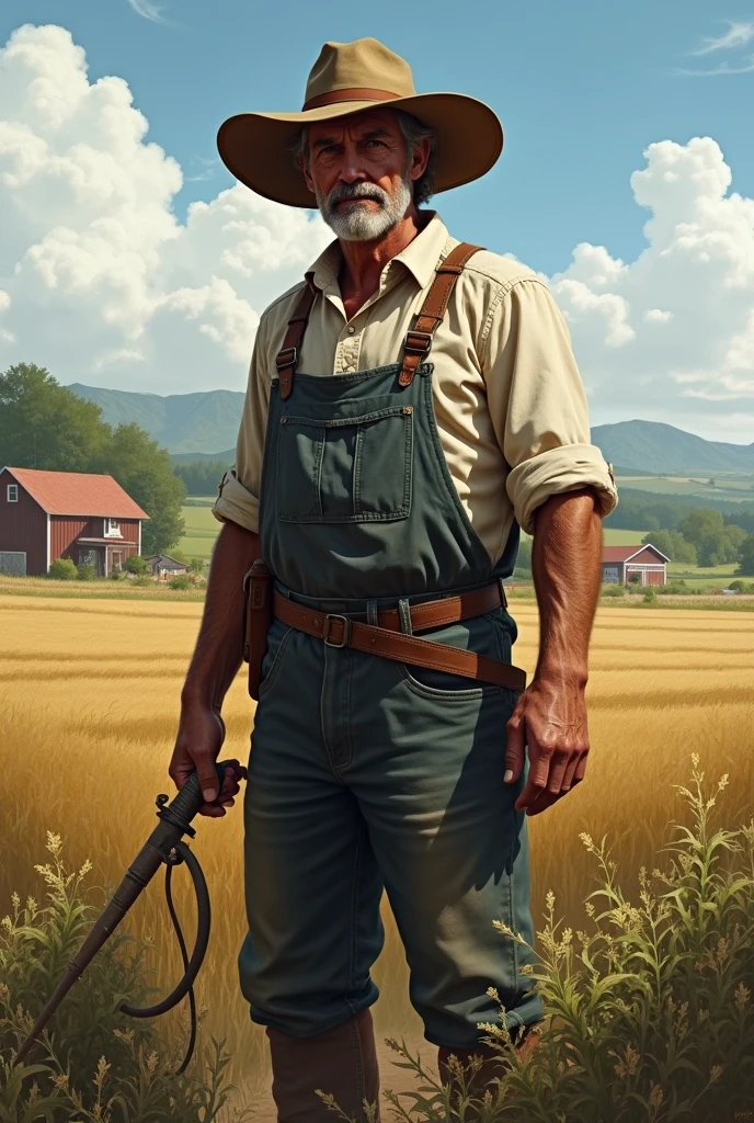 A farmer man