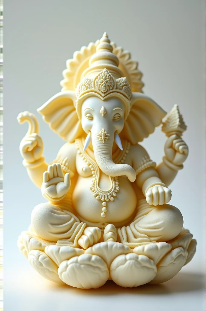 Gobhi ke phool se bana Ganesh bhagwan 