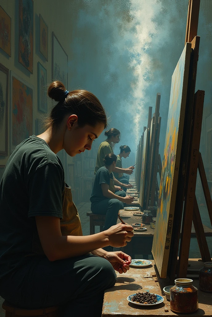 a painter who paints a painter who paints a painter who paints a painter who paints a painter who paints a painter...