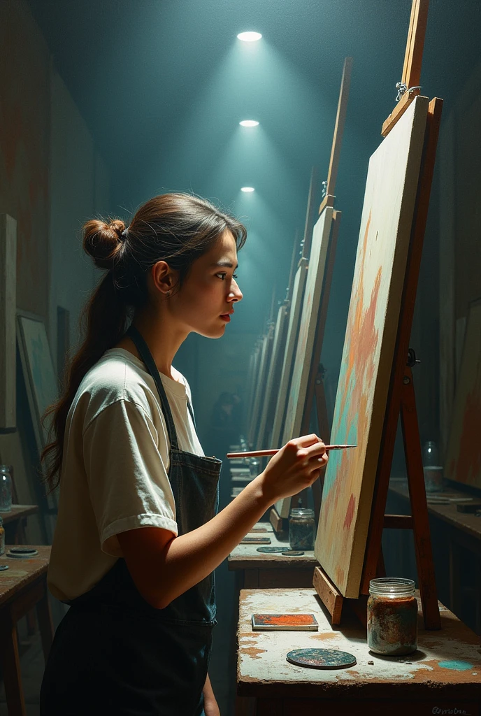 a painter who paints a painter who paints a painter who paints a painter who paints a painter who paints a painter...