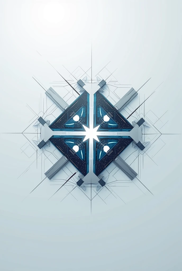 logo referring to advanced materials using artificial intelligence