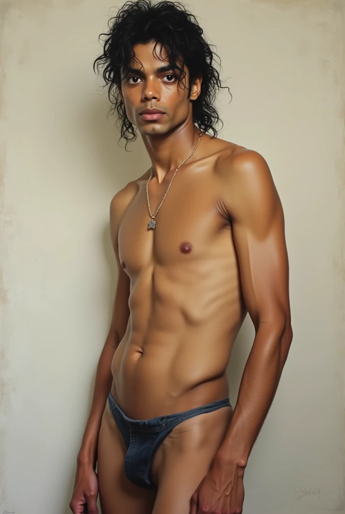 michael jackson completely naked