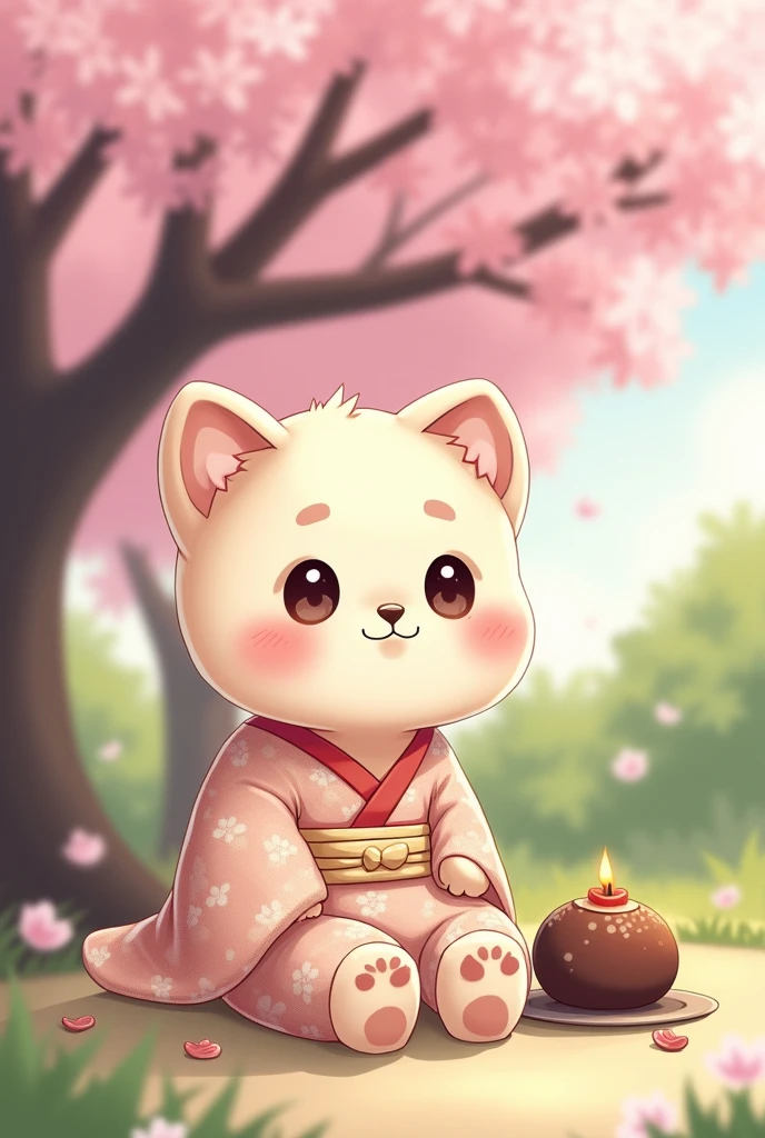 Ohagi　anime　character　Personification　cute