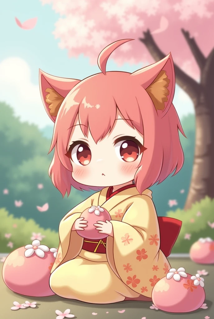Ohagi anime character Personification cute