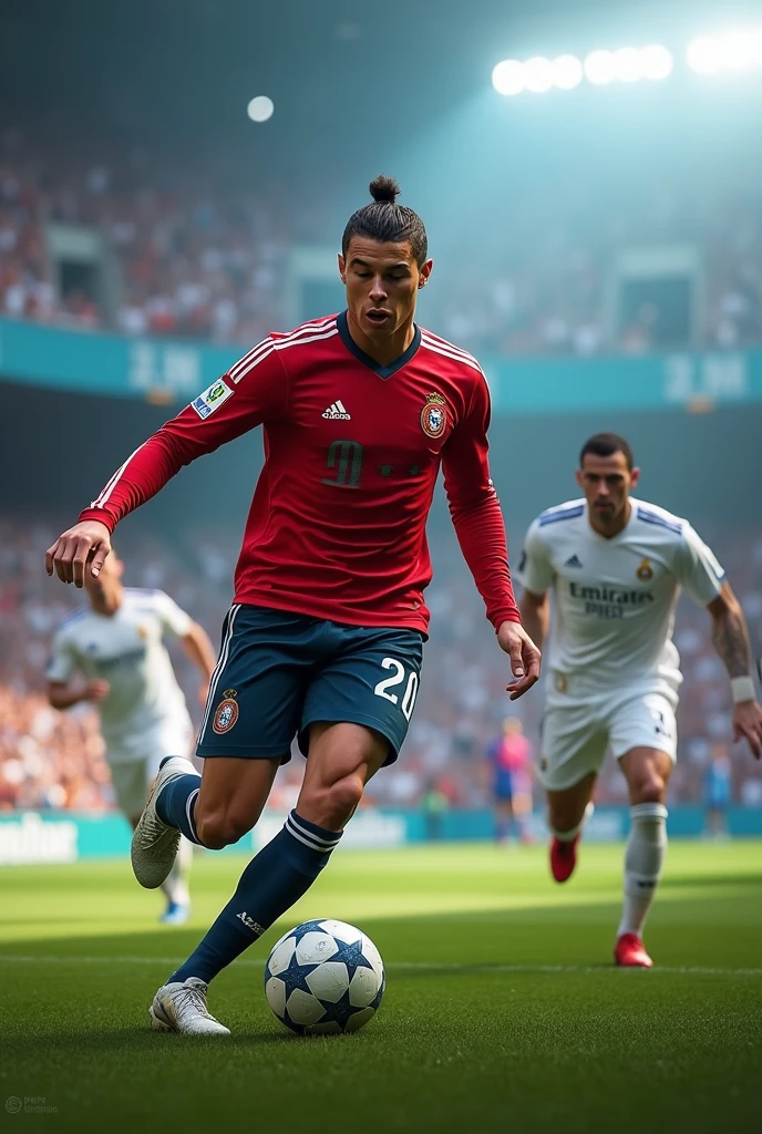 Ribamar at Vasco with Cristiano Ronaldo at Real Madrid 
