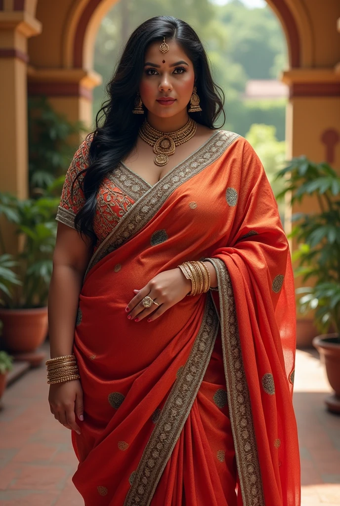 (Big brast)(big hips)Wearing salwar suit.Indian womane