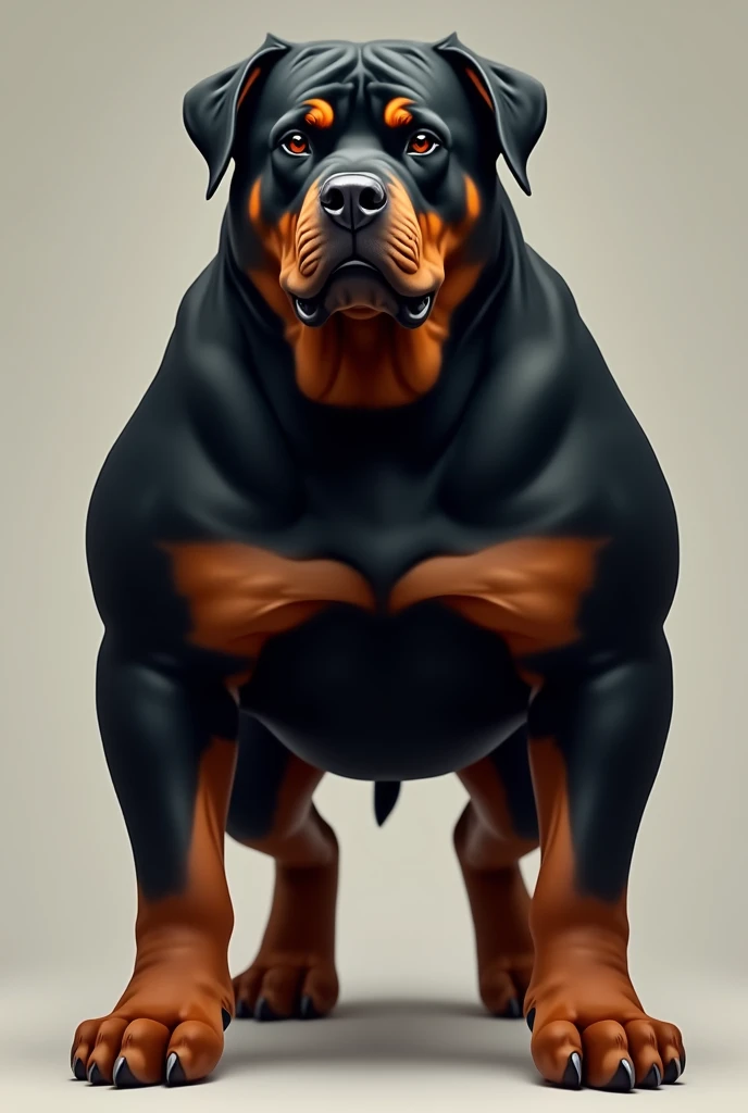 Black and brown Rottweiler 