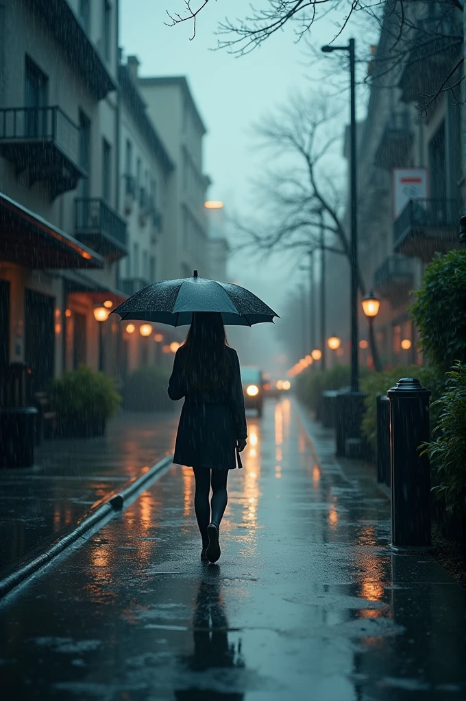 Rainy day 16:9 ratio video