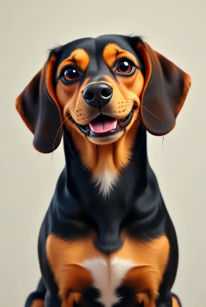 Black and brown male begle